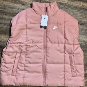 Nike Women's Pink Puffer Jacket